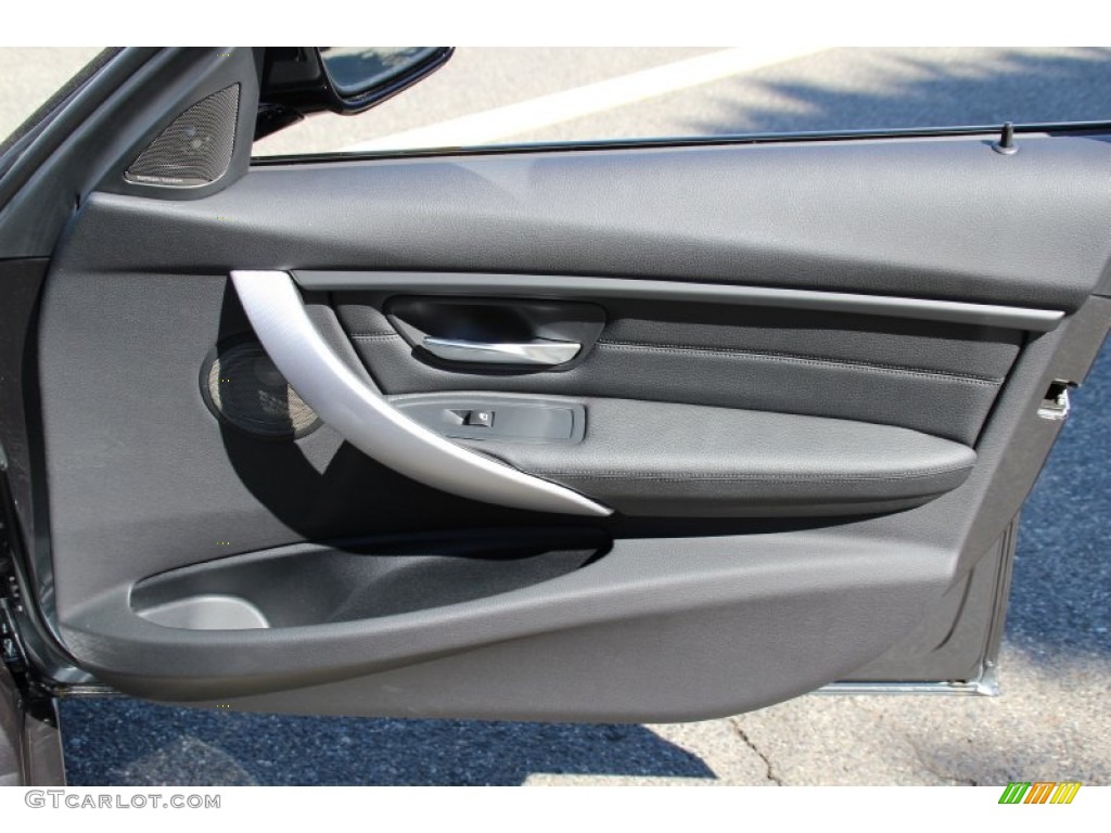2014 3 Series 335i xDrive Sedan - Mineral Grey Metallic / Black photo #26