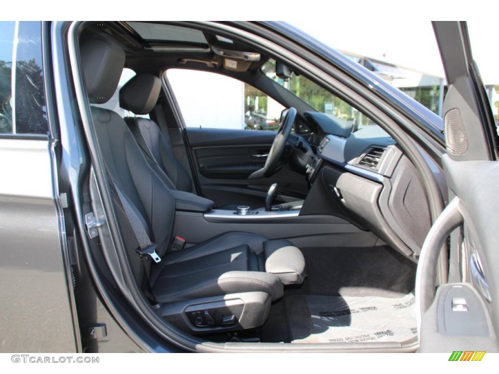 2014 3 Series 335i xDrive Sedan - Mineral Grey Metallic / Black photo #28