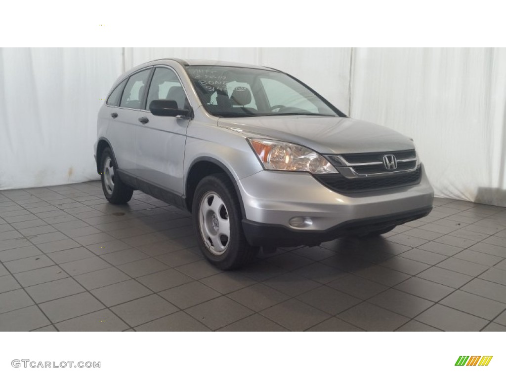 2011 CR-V LX - Alabaster Silver Metallic / Gray photo #1