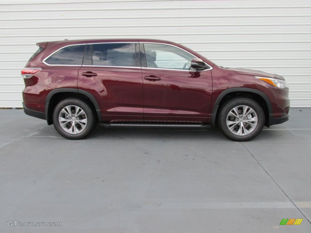 Ooh La La Rouge Mica 2015 Toyota Highlander LE Exterior Photo #97370868