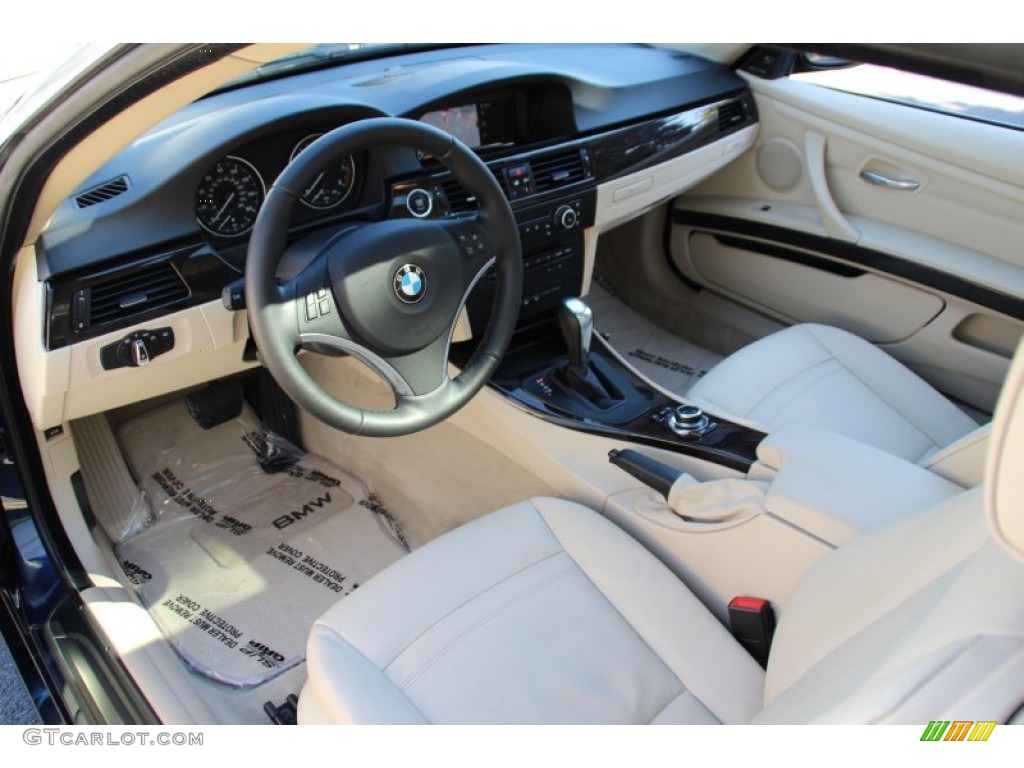 2012 3 Series 328i xDrive Coupe - Deep Sea Blue Metallic / Cream Beige photo #10