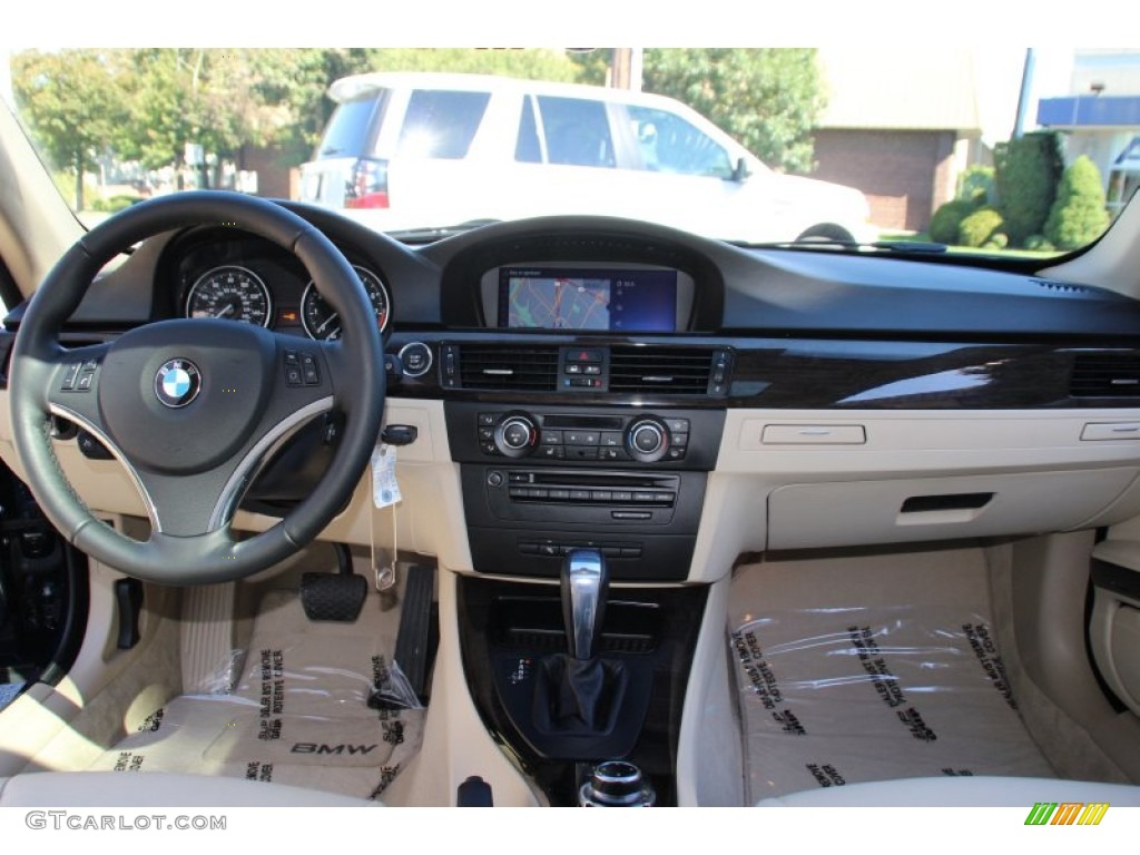 2012 3 Series 328i xDrive Coupe - Deep Sea Blue Metallic / Cream Beige photo #16