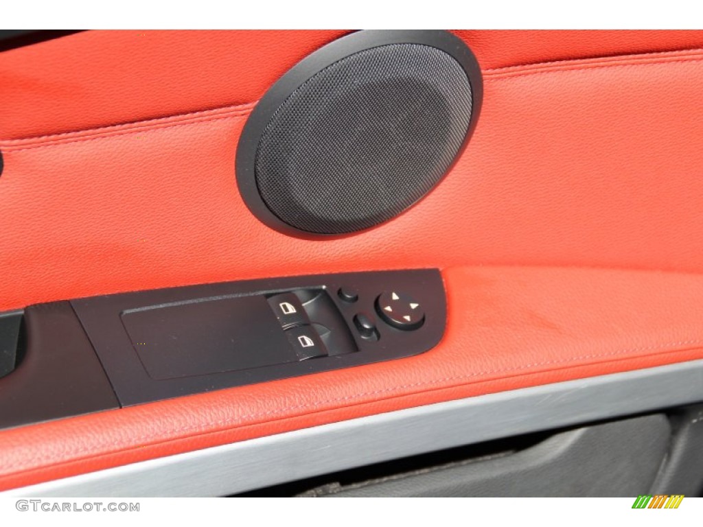 2011 3 Series 328i xDrive Coupe - Mineral White Metallic / Coral Red/Black Dakota Leather photo #9