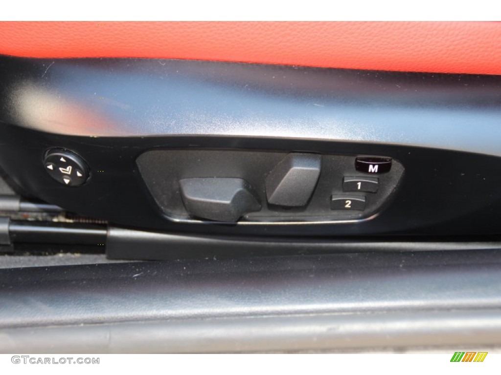 2011 3 Series 328i xDrive Coupe - Mineral White Metallic / Coral Red/Black Dakota Leather photo #13