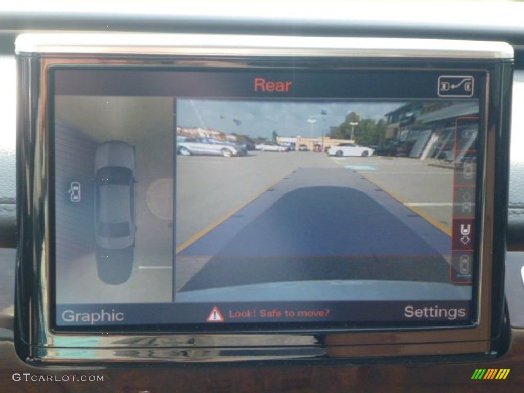 2015 A8 L 3.0T quattro - Ibis White / Nougat Brown photo #17