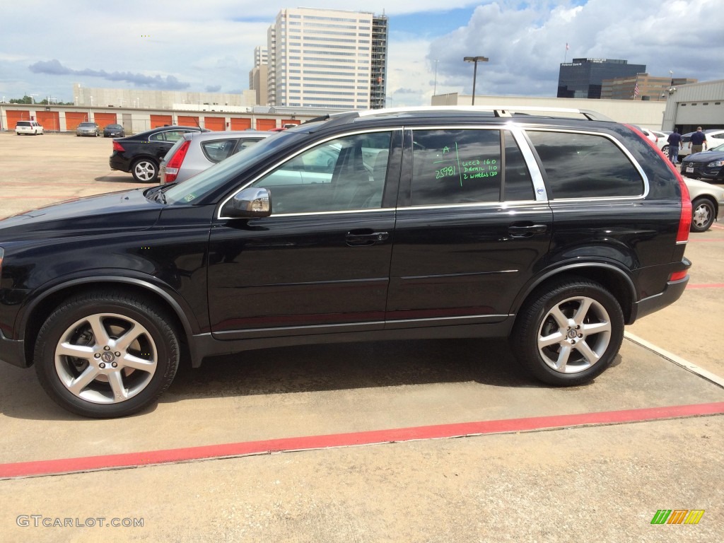 2009 XC90 V8 AWD R-Design - Black / Off Black photo #2