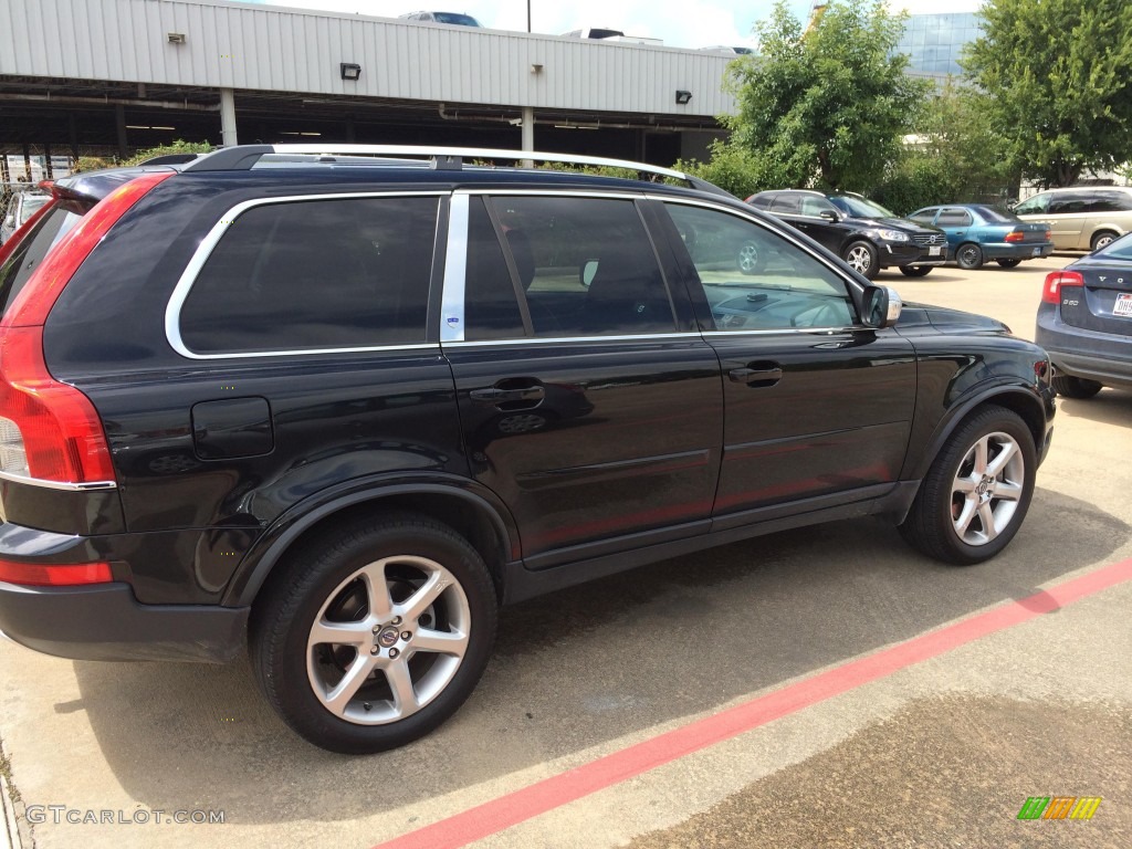 2009 XC90 V8 AWD R-Design - Black / Off Black photo #4