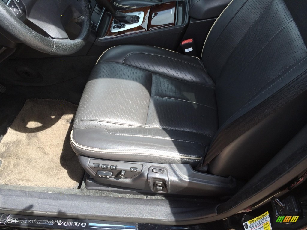 2009 XC90 V8 AWD R-Design - Black / Off Black photo #7