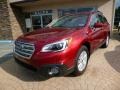 2015 Venetian Red Pearl Subaru Outback 2.5i Premium  photo #3