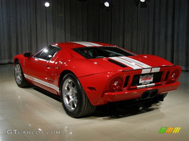 Mark IV Red 2005 Ford GT Standard GT Model Exterior Photo #97383