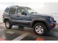 2002 Steel Blue Pearlcoat Jeep Liberty Sport 4x4  photo #6