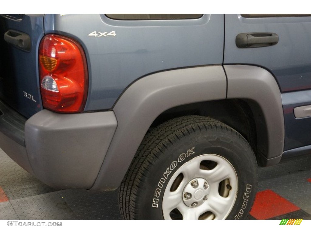 2002 Liberty Sport 4x4 - Steel Blue Pearlcoat / Dark Slate Gray photo #41