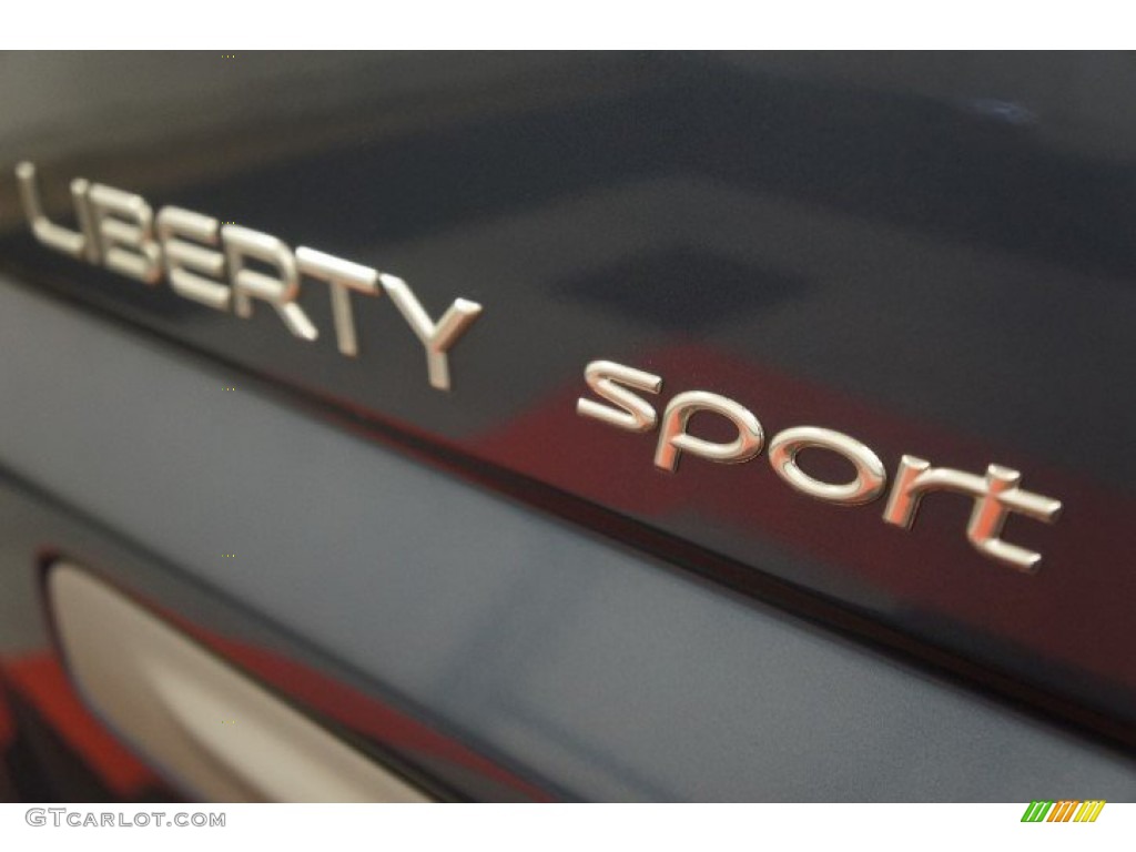 2002 Liberty Sport 4x4 - Steel Blue Pearlcoat / Dark Slate Gray photo #57