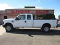 Oxford White - F250 Super Duty XL SuperCab 4x4 Photo No. 20