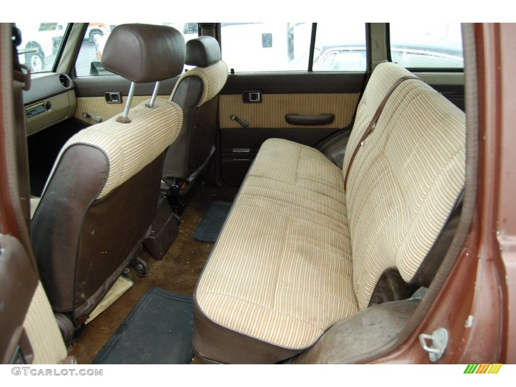 1984 Toyota Land Cruiser FJ60 Rear Seat Photos
