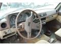 Beige 1984 Toyota Land Cruiser FJ60 Interior Color