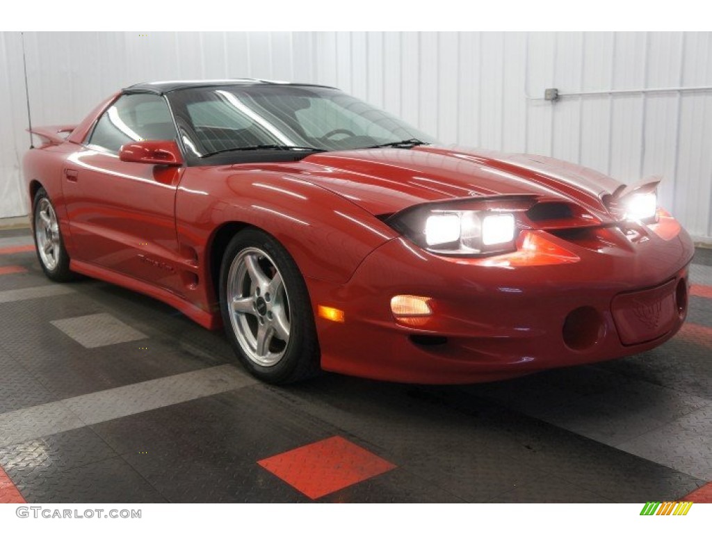 2000 Firebird Trans Am Coupe - Bright Red / Ebony photo #5