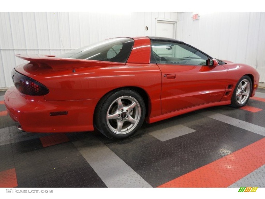 2000 Firebird Trans Am Coupe - Bright Red / Ebony photo #7