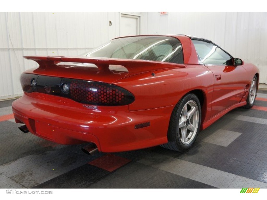 2000 Firebird Trans Am Coupe - Bright Red / Ebony photo #8
