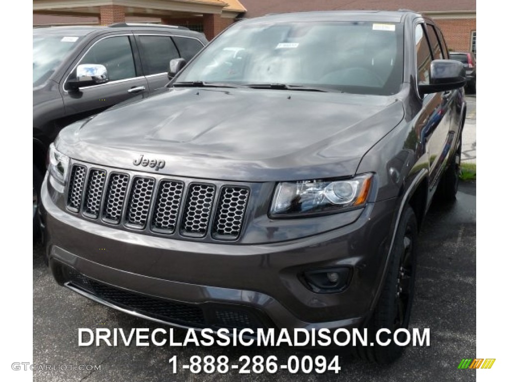 2015 Grand Cherokee Altitude 4x4 - Granite Crystal Metallic / Black photo #1