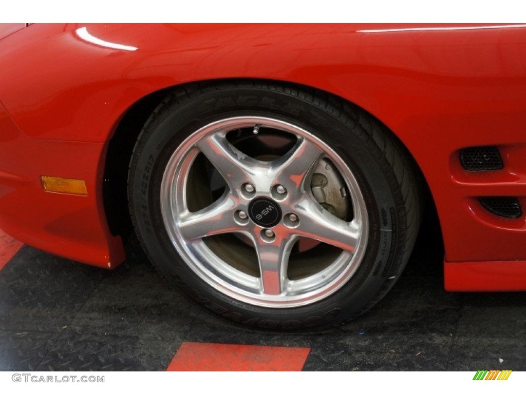 2000 Firebird Trans Am Coupe - Bright Red / Ebony photo #52