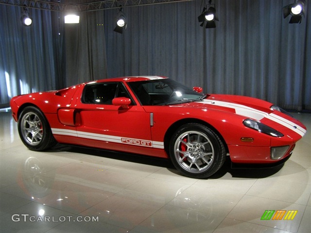 Mark IV Red 2005 Ford GT Standard GT Model Exterior Photo #97389