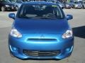 2015 Sapphire Blue Mitsubishi Mirage DE  photo #2