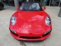 2014 Guards Red Porsche 911 Turbo Coupe  photo #2