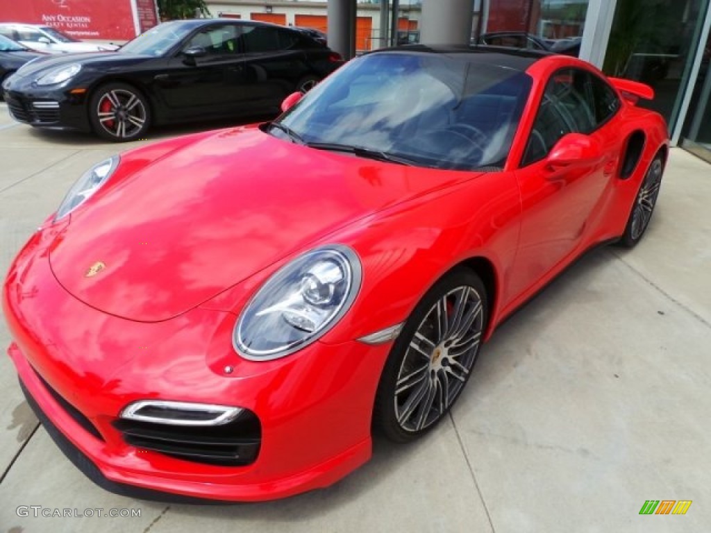 Guards Red 2014 Porsche 911 Turbo Coupe Exterior Photo #97393881