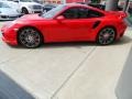 2014 Guards Red Porsche 911 Turbo Coupe  photo #4