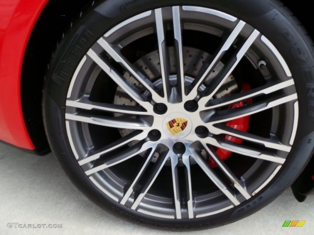 2014 911 Turbo Coupe - Guards Red / Black/Platinum Grey photo #10