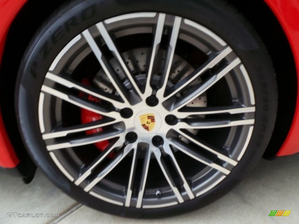 2014 911 Turbo Coupe - Guards Red / Black/Platinum Grey photo #11