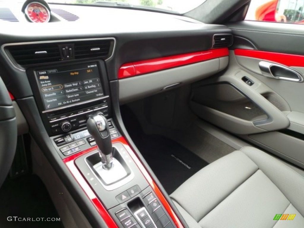 2014 911 Turbo Coupe - Guards Red / Black/Platinum Grey photo #19