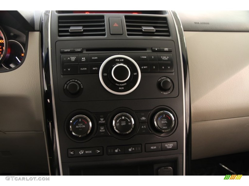 2011 CX-9 Touring AWD - Crystal White Pearl Mica / Sand photo #8