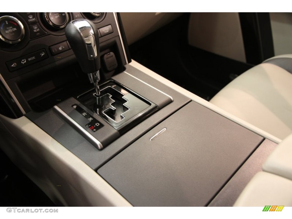 2011 CX-9 Touring AWD - Crystal White Pearl Mica / Sand photo #9