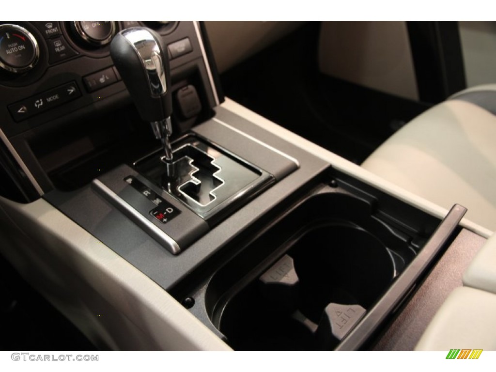 2011 CX-9 Touring AWD - Crystal White Pearl Mica / Sand photo #10