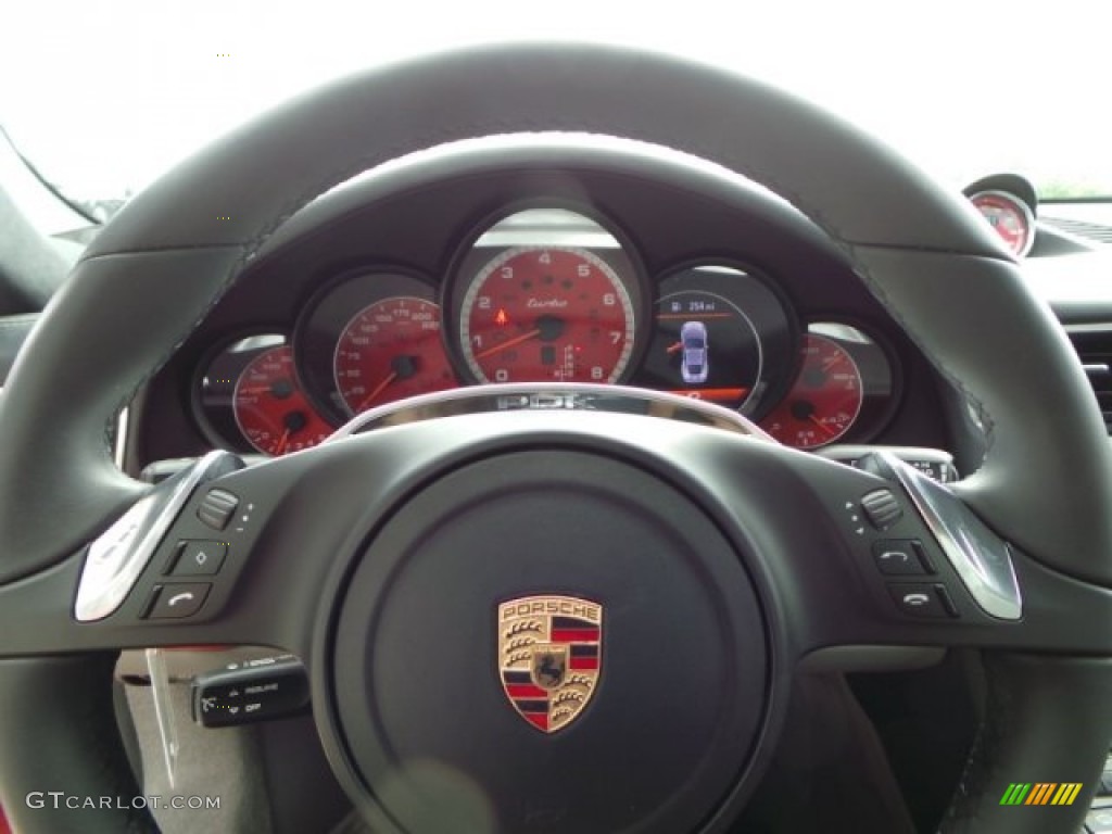 2014 911 Turbo Coupe - Guards Red / Black/Platinum Grey photo #29
