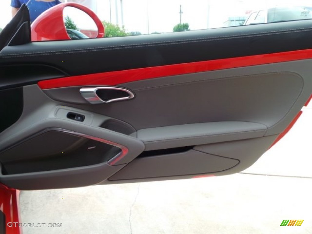 2014 911 Turbo Coupe - Guards Red / Black/Platinum Grey photo #35