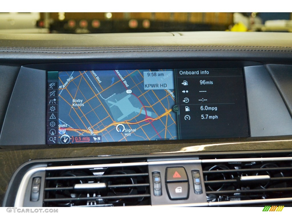 2012 7 Series 740Li Sedan - Mineral White Metallic / Oyster/Black photo #22