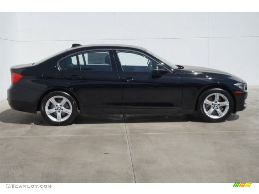 2015 3 Series 328i Sedan - Jet Black / Black photo #2