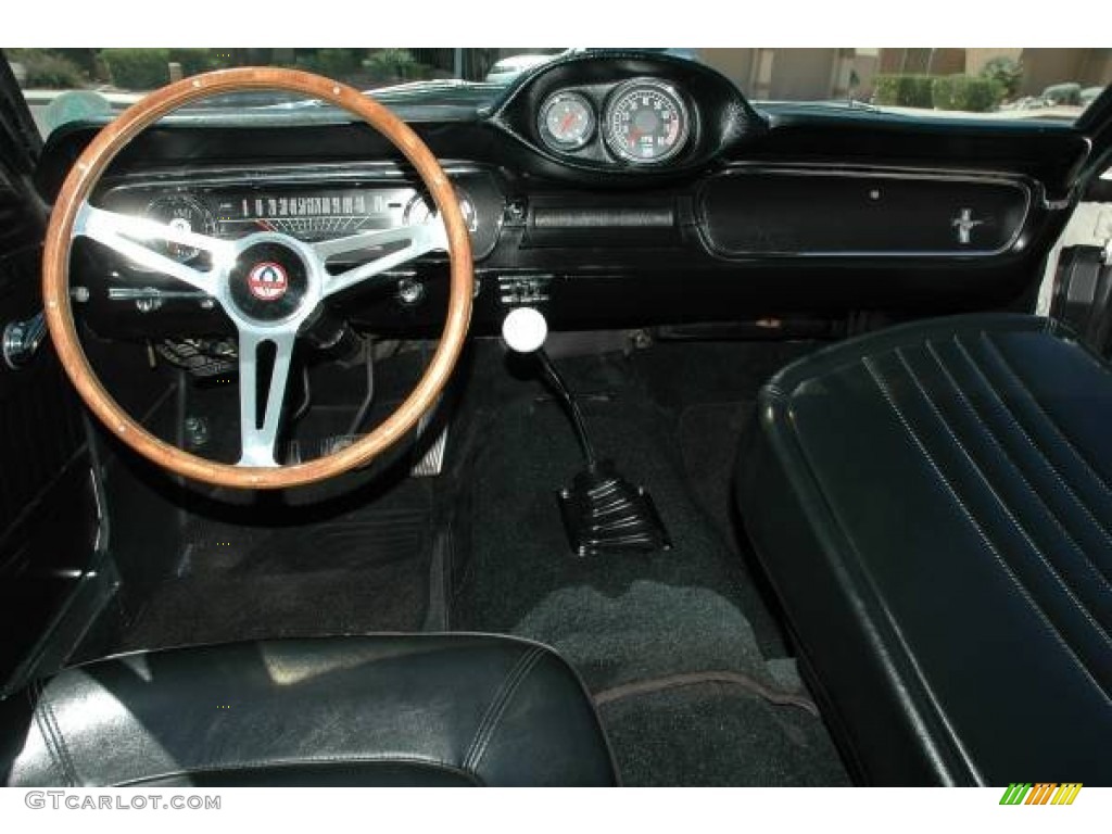 Black Interior 1965 Ford Mustang Shelby GT350 Recreation Photo #97396925