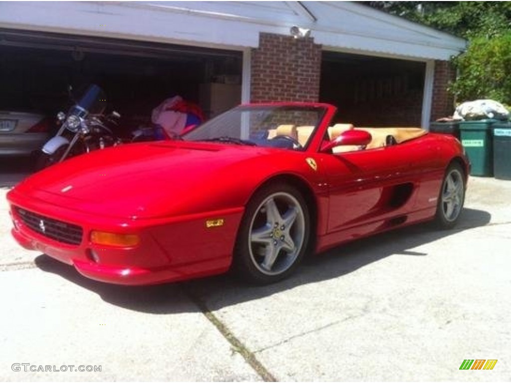 1998 F355 F1 Spider - Rosso Corsa (Red) / Tan photo #1
