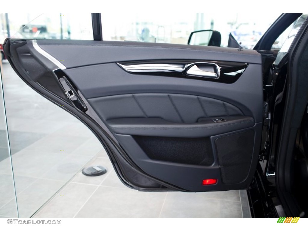 2014 Mercedes-Benz CLS 63 AMG Black Door Panel Photo #97398290