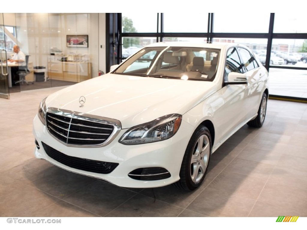 Polar White 2014 Mercedes-Benz E 350 4Matic Sedan Exterior Photo #97398479