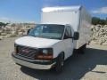 2014 Summit White GMC Savana Cutaway 3500 Commercial Moving Truck  photo #2