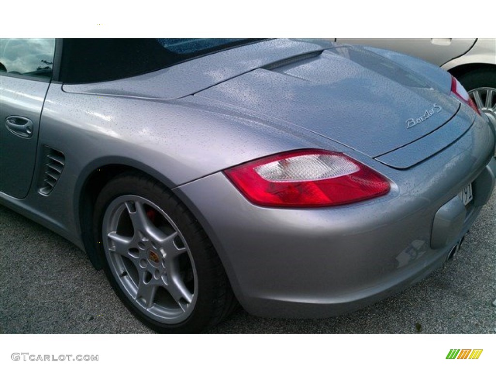 2005 Boxster S - Seal Grey Metallic / Black photo #13