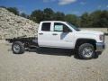 2015 Summit White GMC Sierra 2500HD Double Cab 4x4 Chassis  photo #24