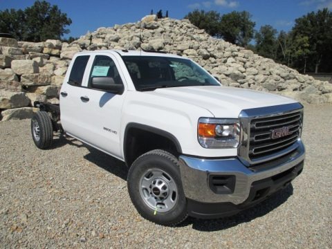 2015 GMC Sierra 2500HD Double Cab 4x4 Chassis Data, Info and Specs