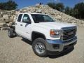 Summit White 2015 GMC Sierra 2500HD Double Cab 4x4 Chassis