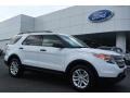 2015 Oxford White Ford Explorer FWD  photo #1